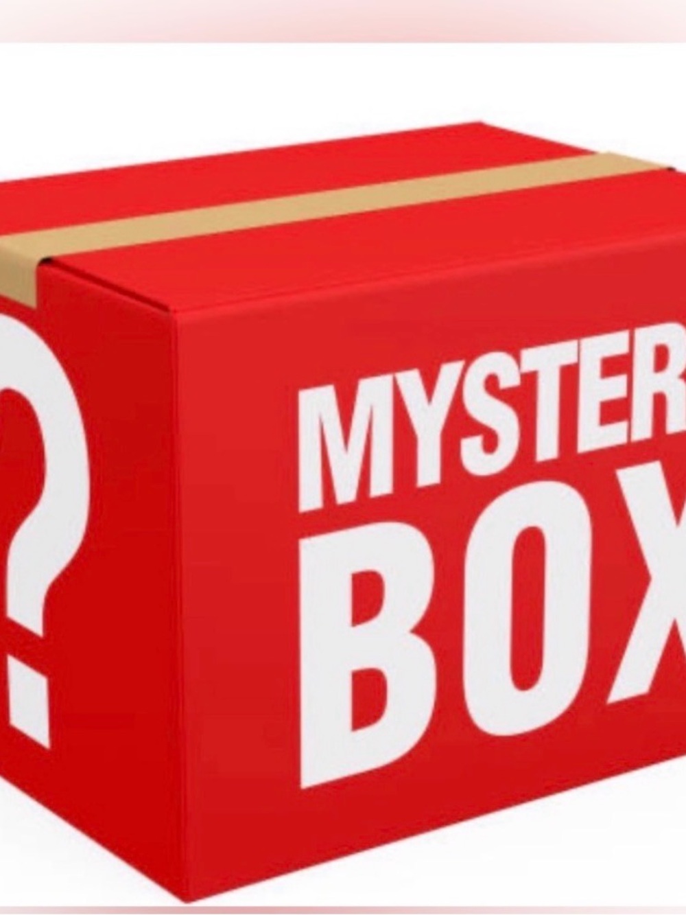 Mystery Box Trading Card Surprise - Red